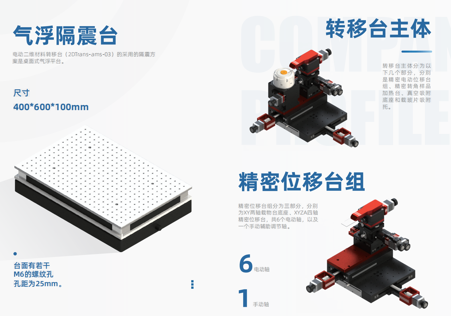 電動(dòng)高精度轉(zhuǎn)移臺(tái)