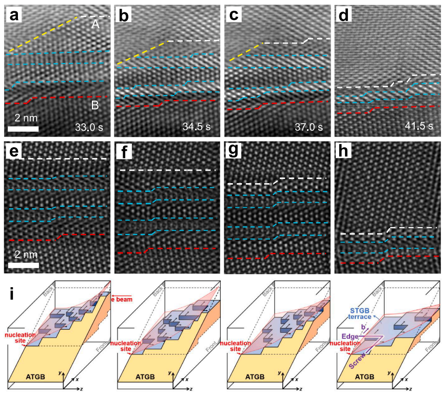 基于分離的三維晶界彎曲的動力學(xué)過程 基于分離的三維晶界彎曲的動力學(xué)過程